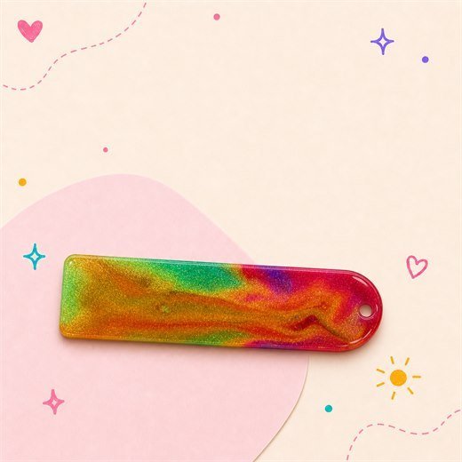 Rainbow Rounded Tag