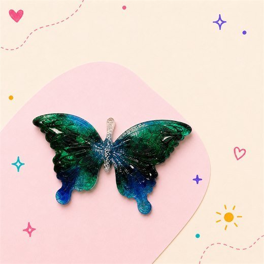 Assorted Butterfly Decal