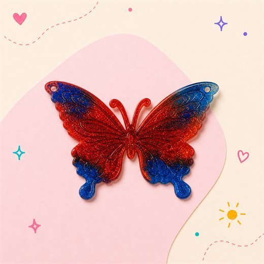 Assorted Butterfly Decal 2