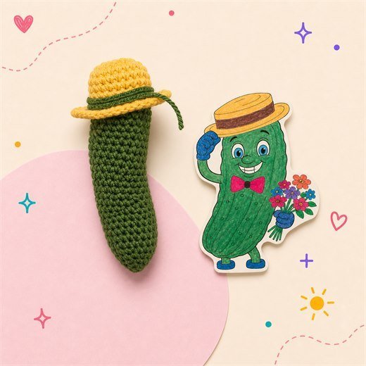 Pickle Friends Resin Piece